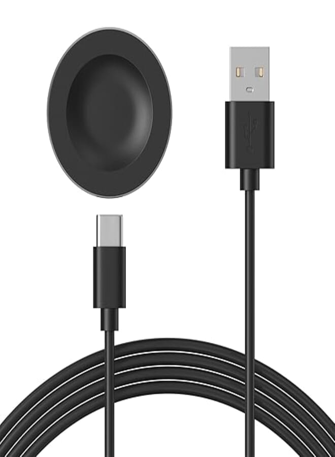 Mugust Charger for Huawei Watch 4/4 Pro/Watch 3 Pro/Watch 3/GT 4/GT 3/GT 3 Pro/GT 2 Pro/Watch D, Charger Adapter USB Charging Cable 80CM, Black